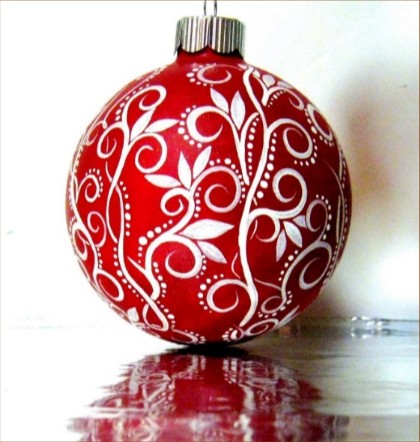 Red Christmas Ornament